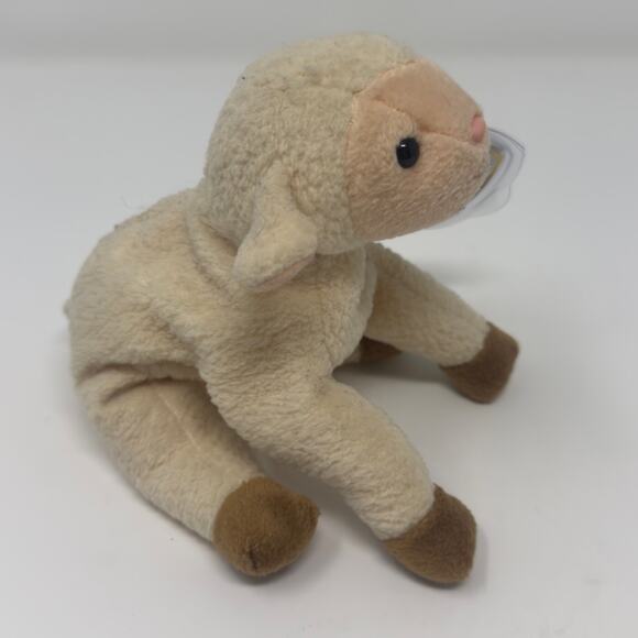 TY Beanie Baby Ewey the Lamb 1999 – Rare Vintage Plush - Picture 3 of 7